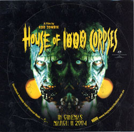 HOUSE OF 1000 CORPSES - Logo Promo Sticker - 1