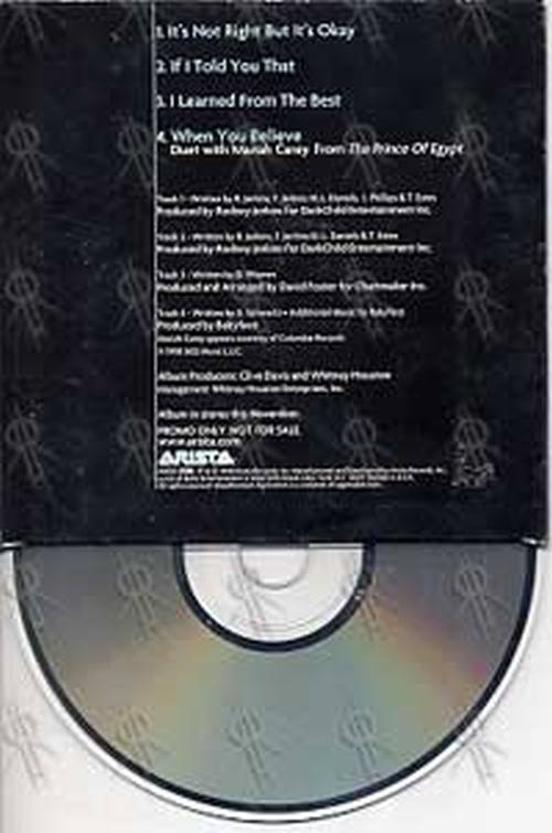 HOUSTON-- WHITNEY - My Love Is Your Love - 2