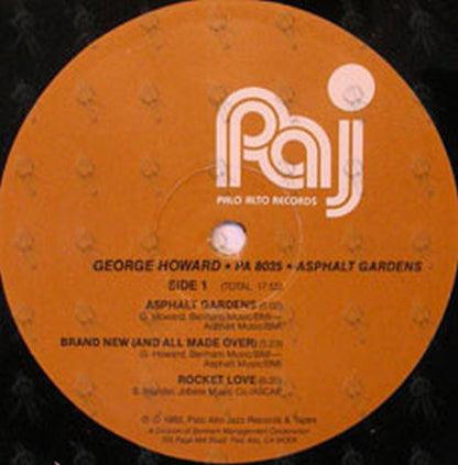 HOWARD-- GEORGE - Asphalt Gardens - 3