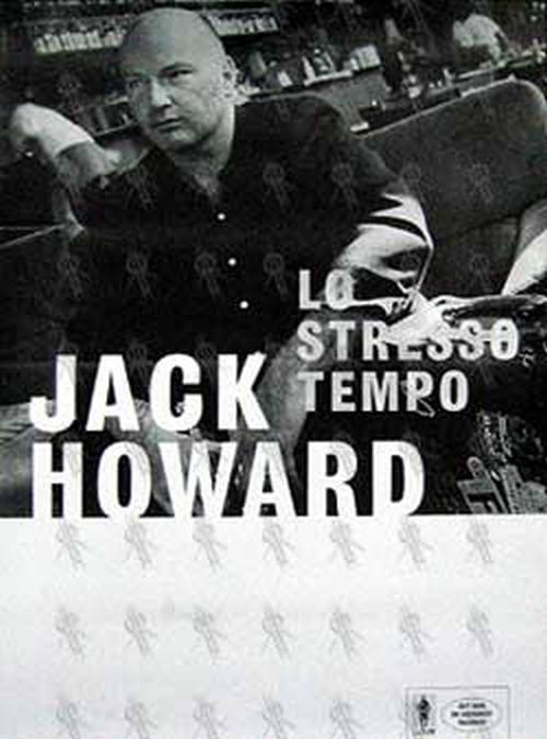 HOWARD-- JACK - &#39;Lo Stresso Tempo&#39; Album/Gig Poster - 1