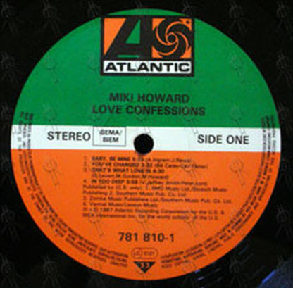 HOWARD-- MIKI - Love Confessions - 3