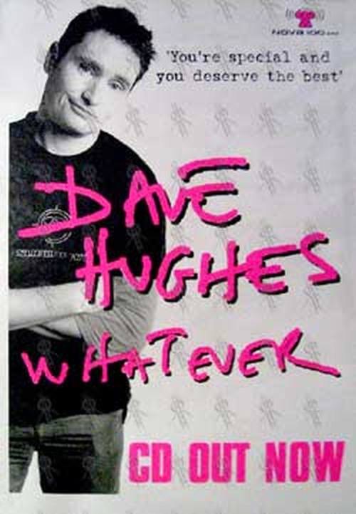 HUGHES-- DAVE - &#39;Whatever&#39; CD Poster - 1