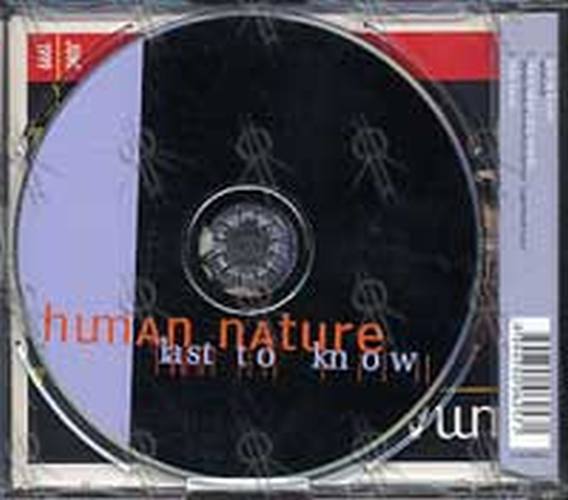 HUMAN NATURE - Last To Know - 2