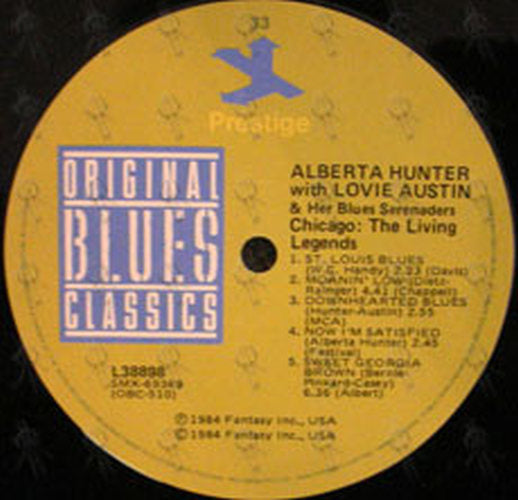 HUNTER-- ALBERTA - Chicago: The Living Legends - 3