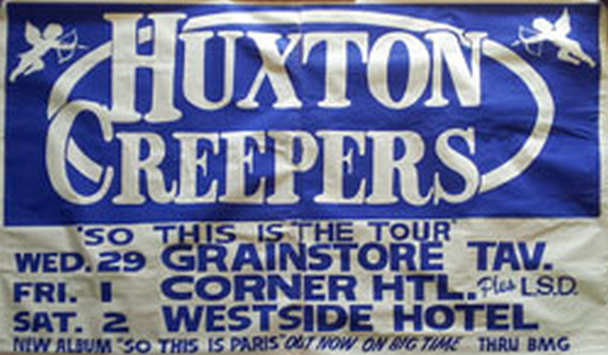 HUXTON CREEPERS - Victorian Tour - June 1988 - 1