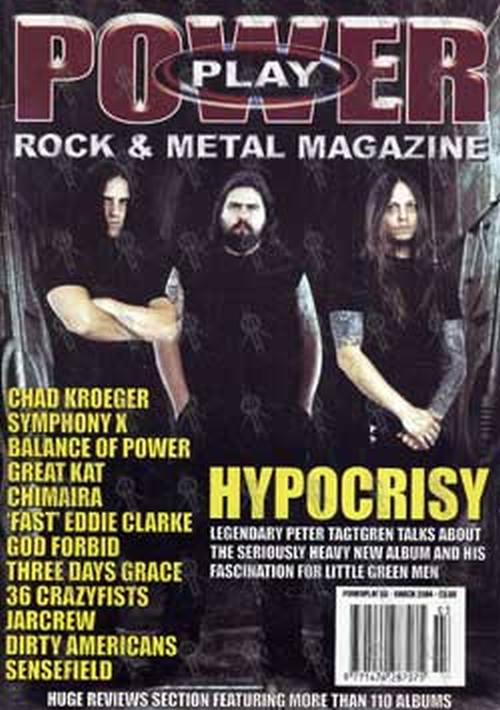 HYPOCRISY - &#39;Power Play&#39; - March 2004 Issue 53 - 1