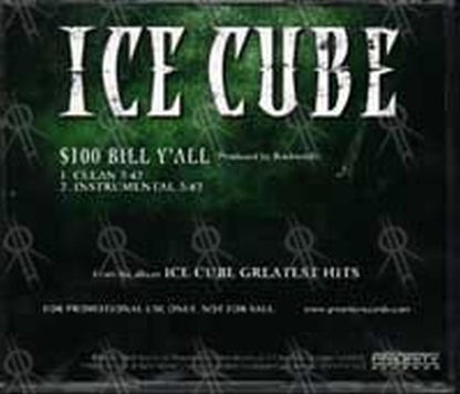 ICE CUBE - $100 Bill Y'all - 2