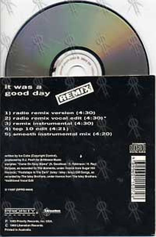ICE CUBE - It Was A Good Day (Remix) - 2