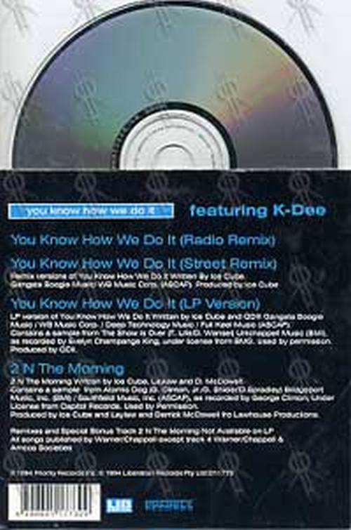 ICE CUBE - You Know How We Do It (Remix) - 2
