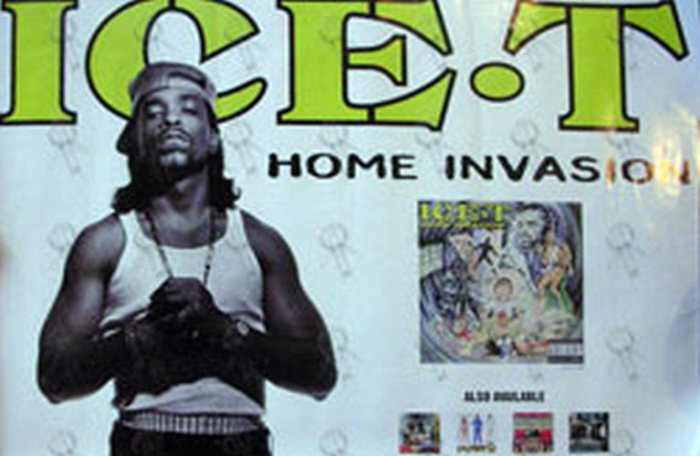 ICE T - 'Home Invasion' Album Promo Poster - 1