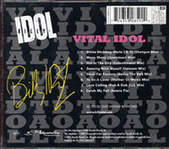 IDOL-- BILLY - Vital Idol - 2