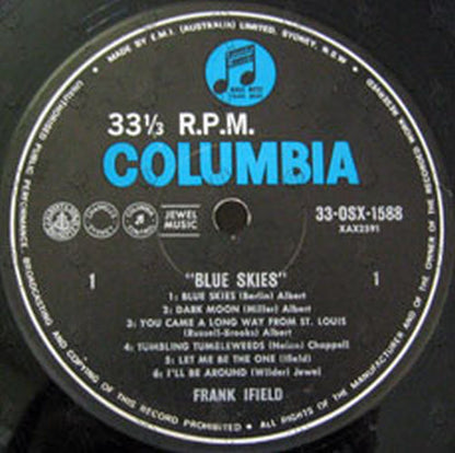 IFIELD-- FRANK - Blue Skies - 3
