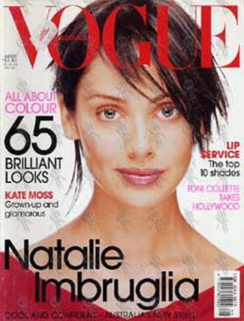 IMBRUGLIA-- NATALIE - &#39;Vogue&#39; - August 1998 - Natalie On The Cover - 1