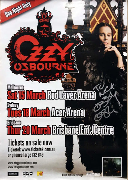 2008 Australian Tour Poster