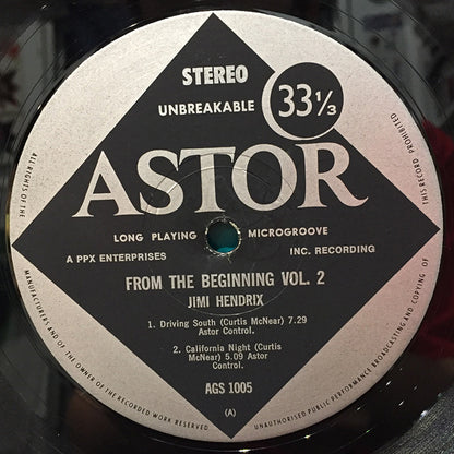 From The Beginning Vol.2 Jimi Hendrix Featuring Curtis Knight