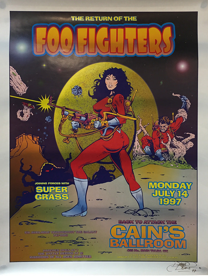 The Return Of The Foo Fighters 1997 Artist Print