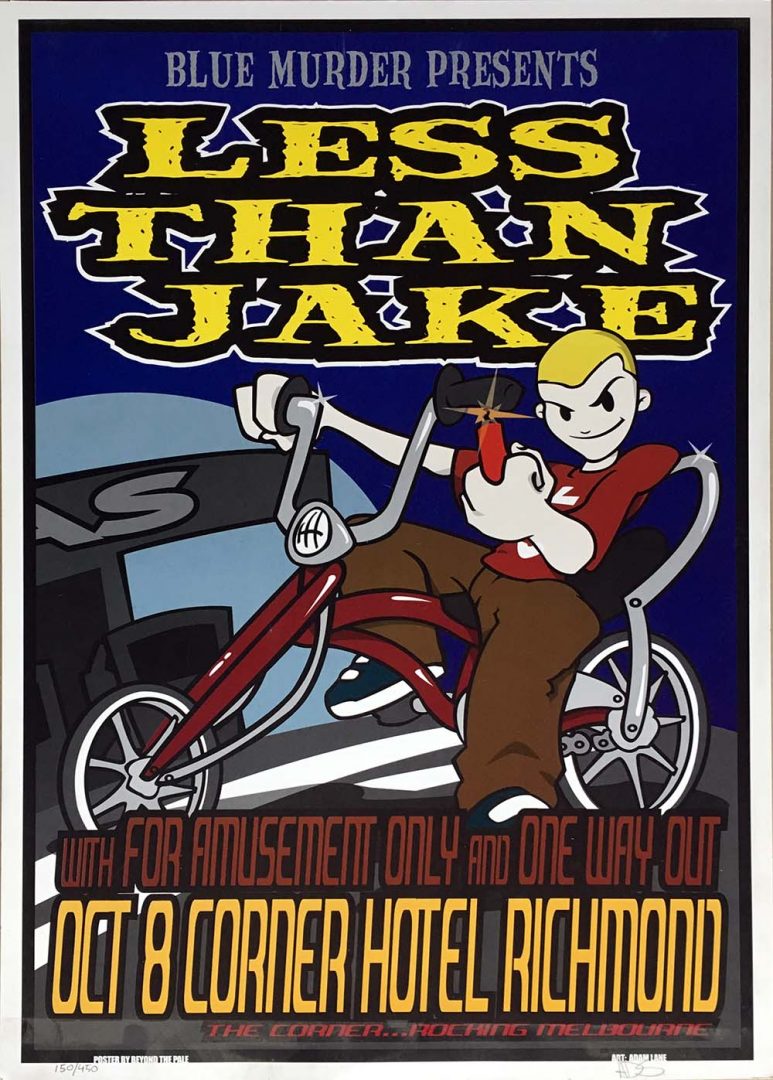 Corner Hotel, Melbourne 8 October 2003 Gig Poster