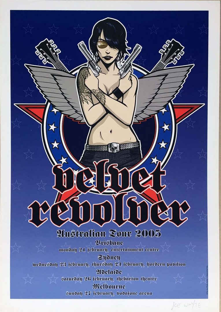 Australia 2005 Tour Poster