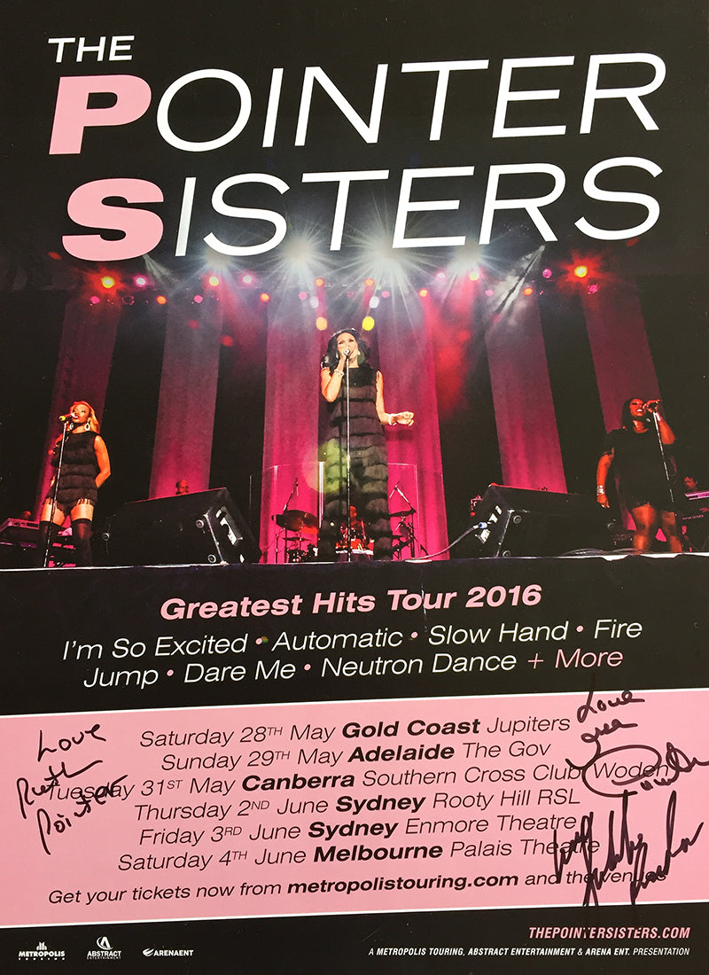 2016 Greatest Hits Tour Poster
