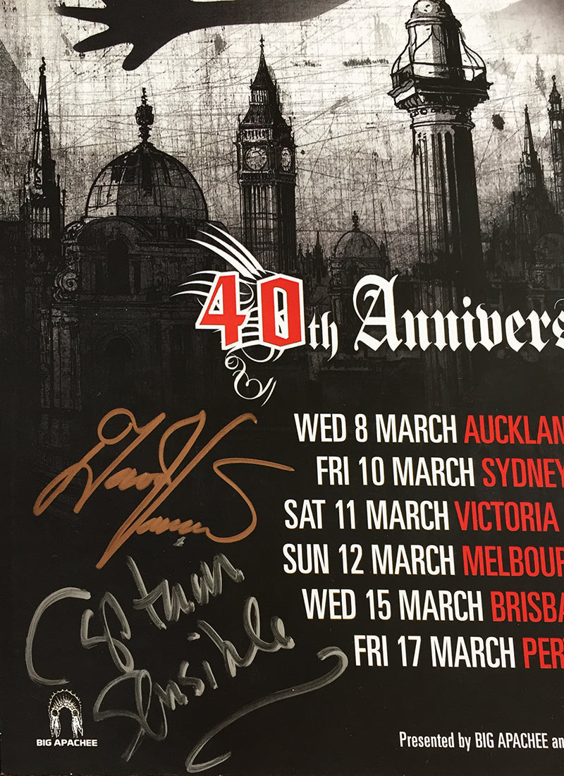 40th Anniversary Tour Poster