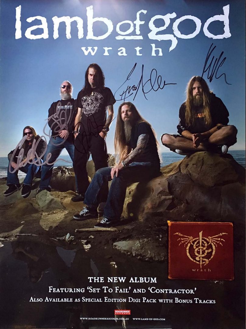 Wrath Album Promo Poster
