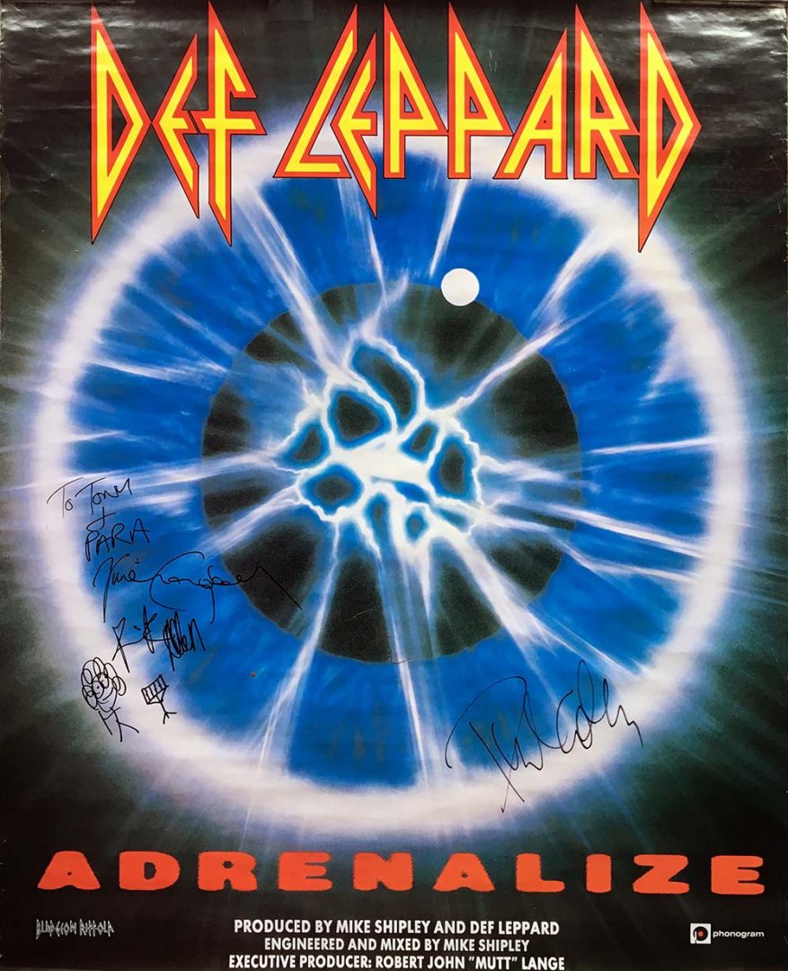 Adrenalize Album Promo Poster