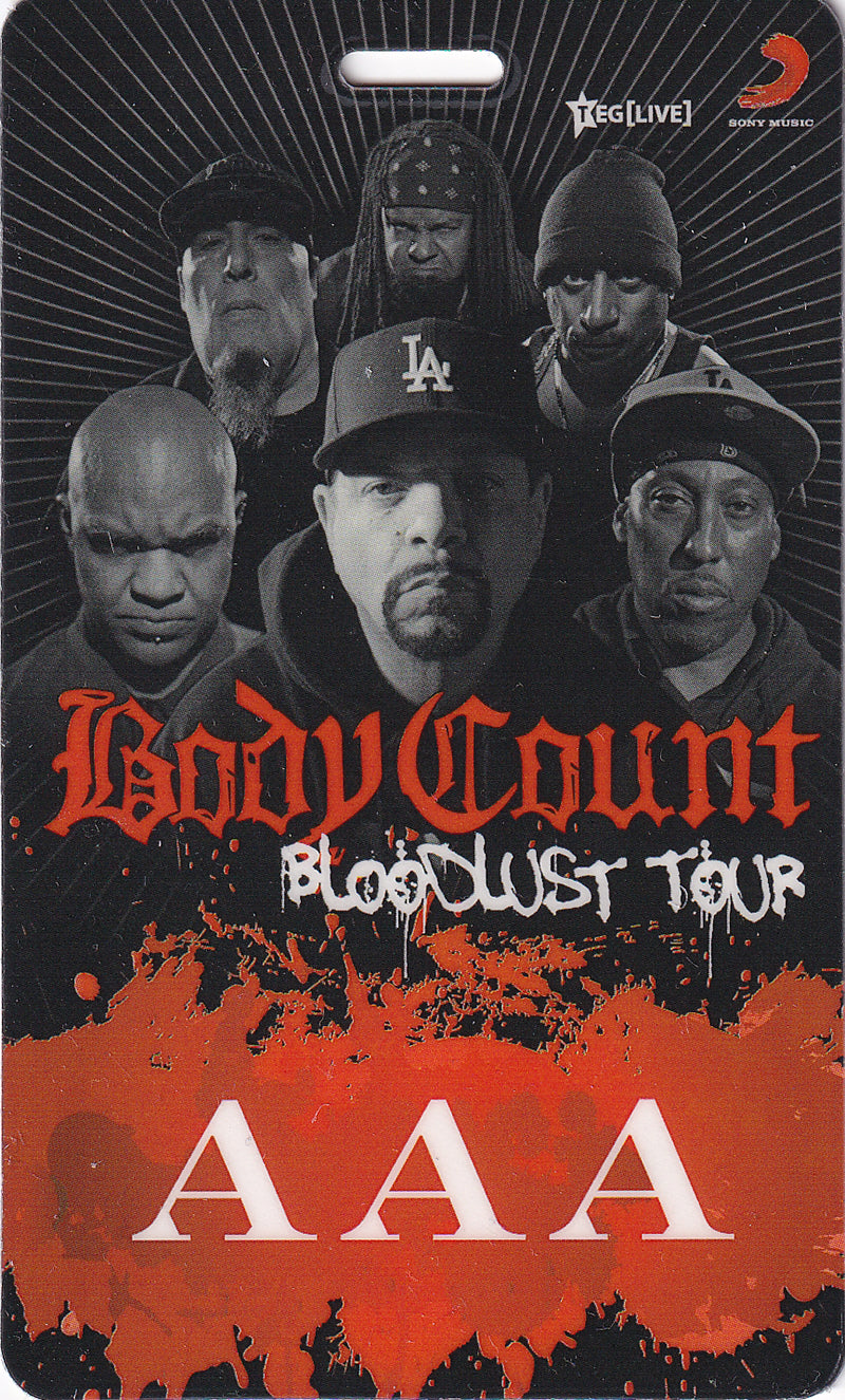 Bloodlust AAA Tour Laminate