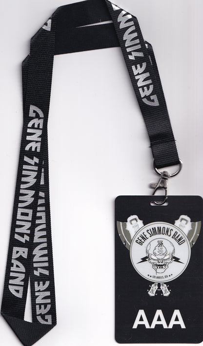 Gene Simmons Australian Tour AAA Laminate