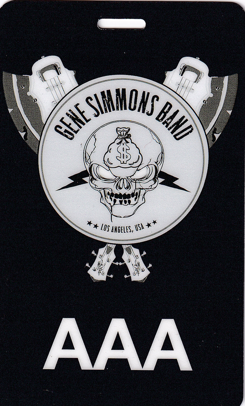 Gene Simmons Australian Tour AAA Laminate