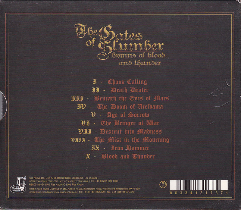 Hymns Of Blood And Thunder