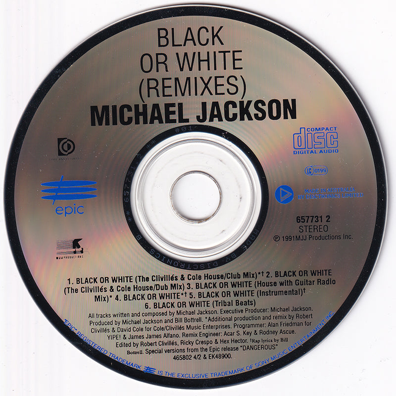 Black Or White (Remixes)