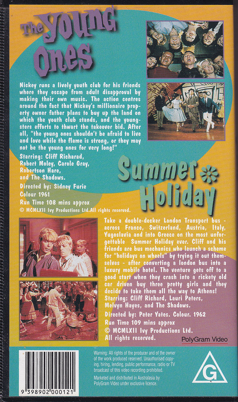 The Young Ones Summer Holiday - Cliff Richard Double Feature
