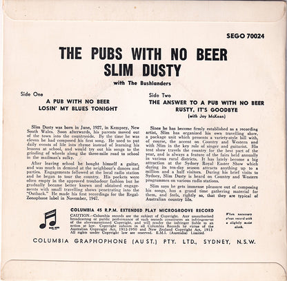 The Pubs With No Beer