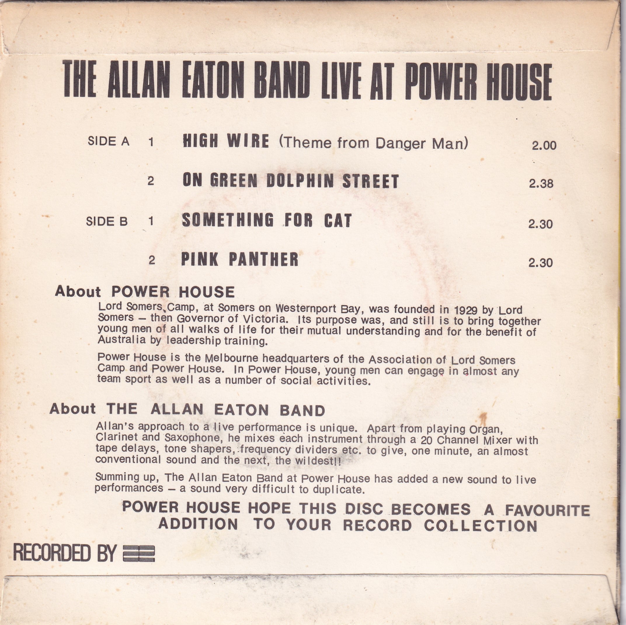 Live At Power House