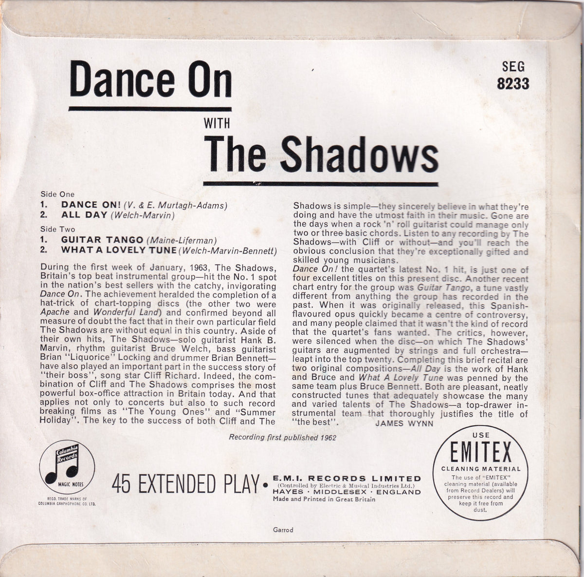 Dance On With The Shadows