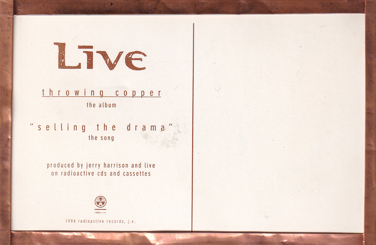 Throwing Copper Postcard