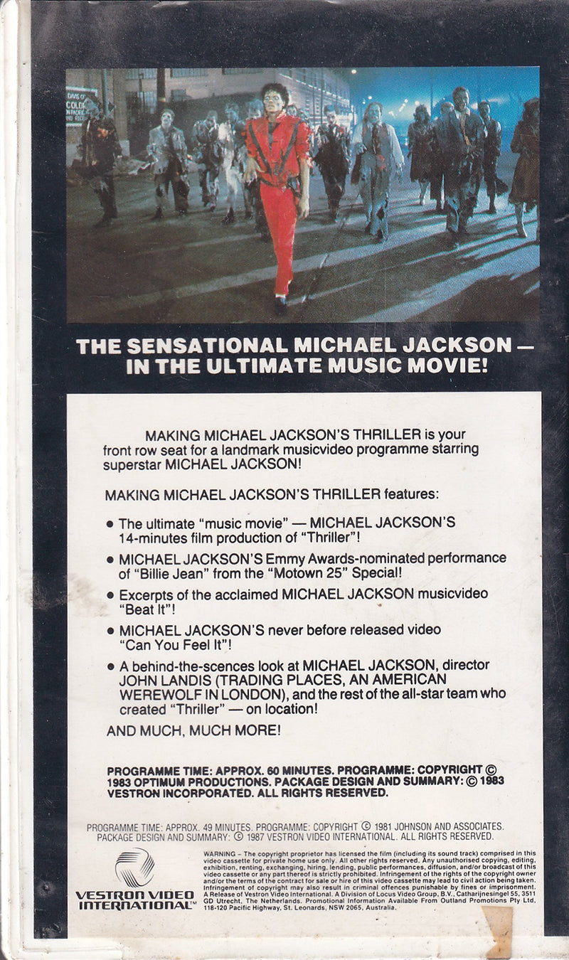 Making Michael Jackson&#39;s Thriller
