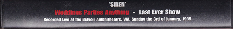 Weddings Parties Anything - Siren - Last Show Ever