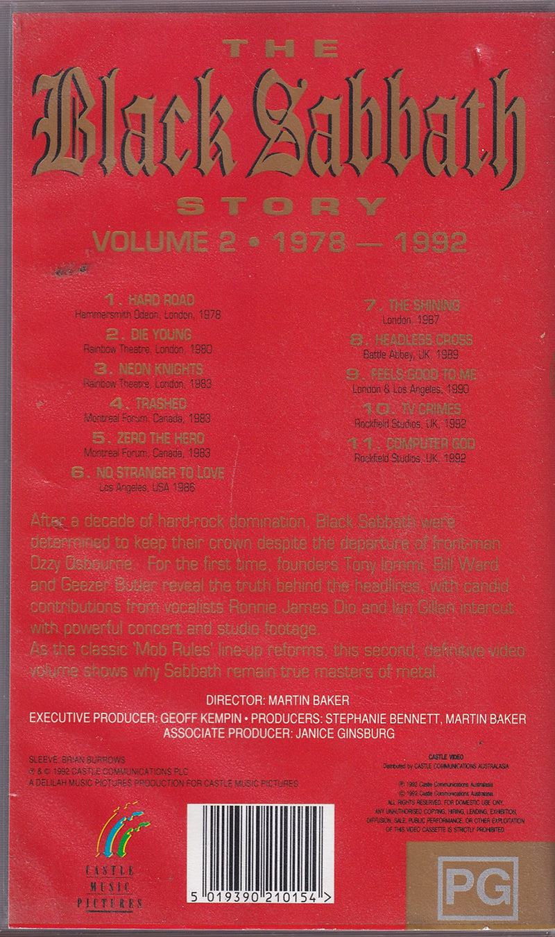 The Black Sabbath Story Volume 2: 1978-1992