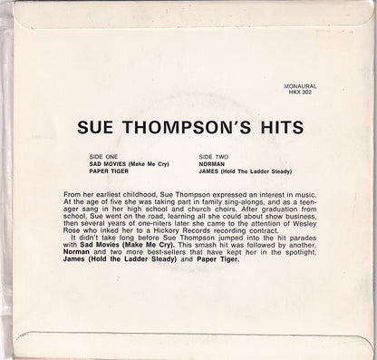 Sue Thomson's Hits