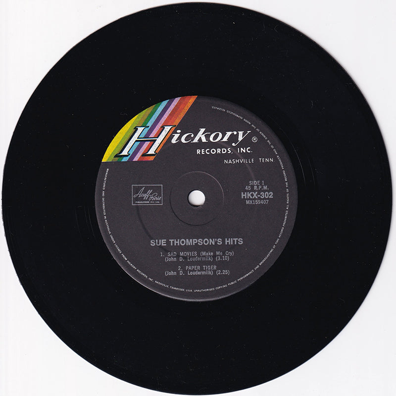 Sue Thomson's Hits