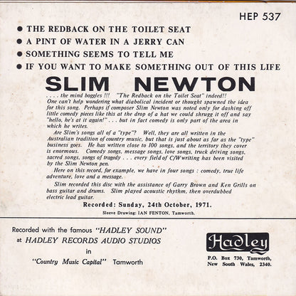 The Redback On The Toilet Seat