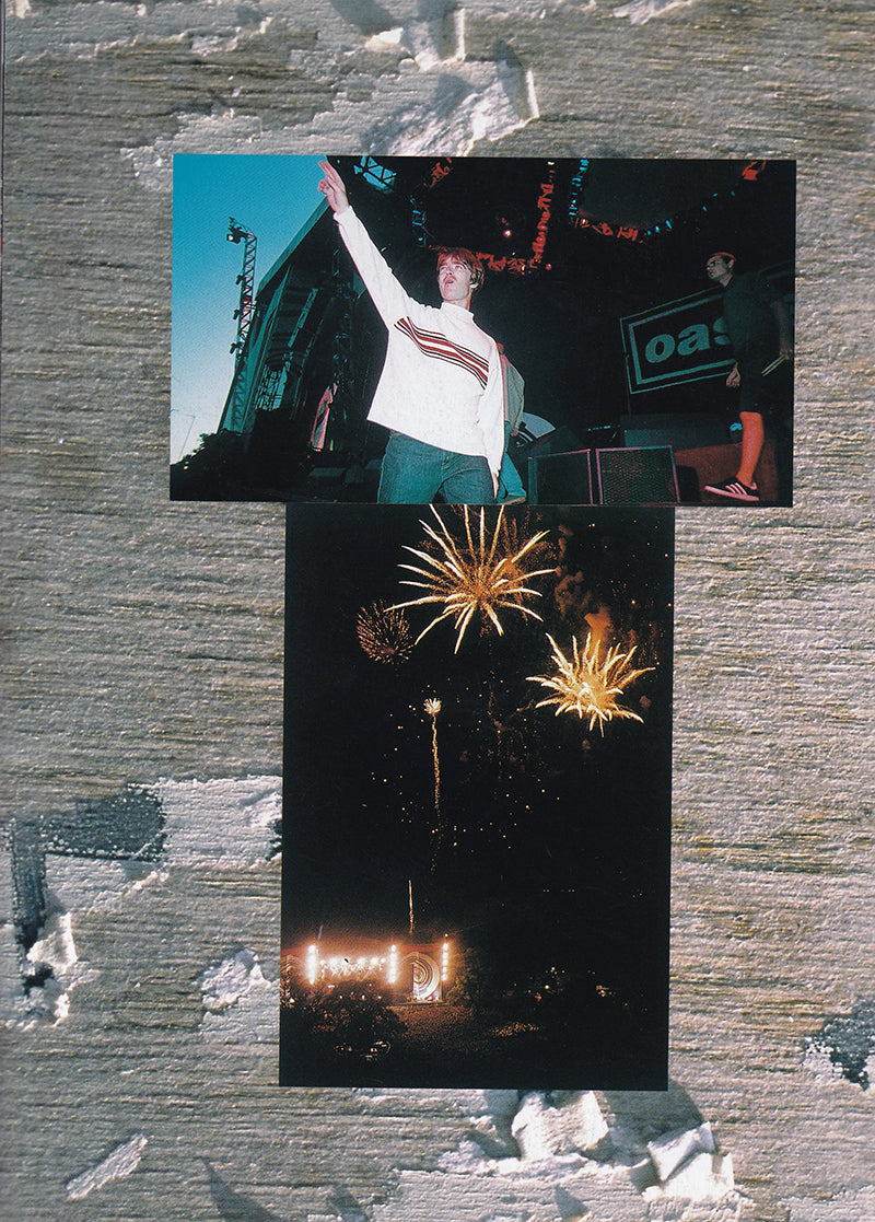 Oasis 1996 Tour Booklet (Knebworth and Loch Lomond Concerts)