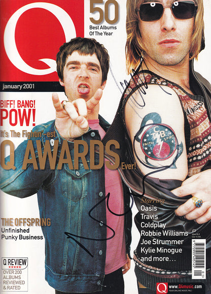 Q - January 2001 - Issue 172 - Oasis On Cover