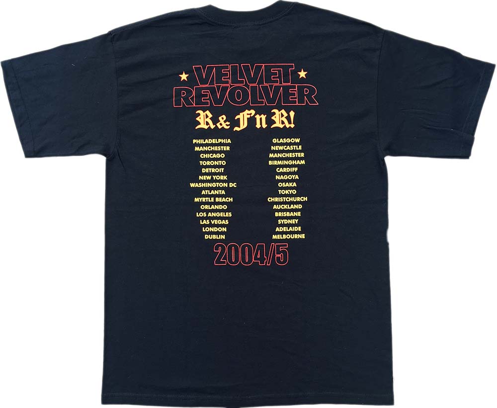 &#39;Tattoo Girl&#39; Black World 2004/2005 Tour T-Shirt