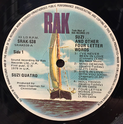 Suzi... And Other Four Letter Words