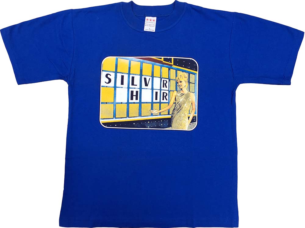 Wheel Of Fortune Design 1999 Oz Tour Royal Blue T-Shirt
