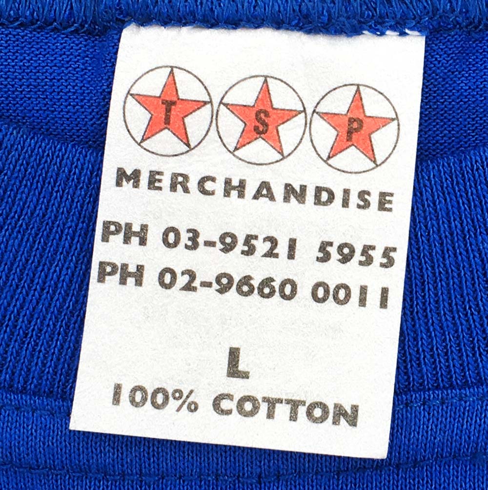 Wheel Of Fortune Design 1999 Oz Tour Royal Blue T-Shirt