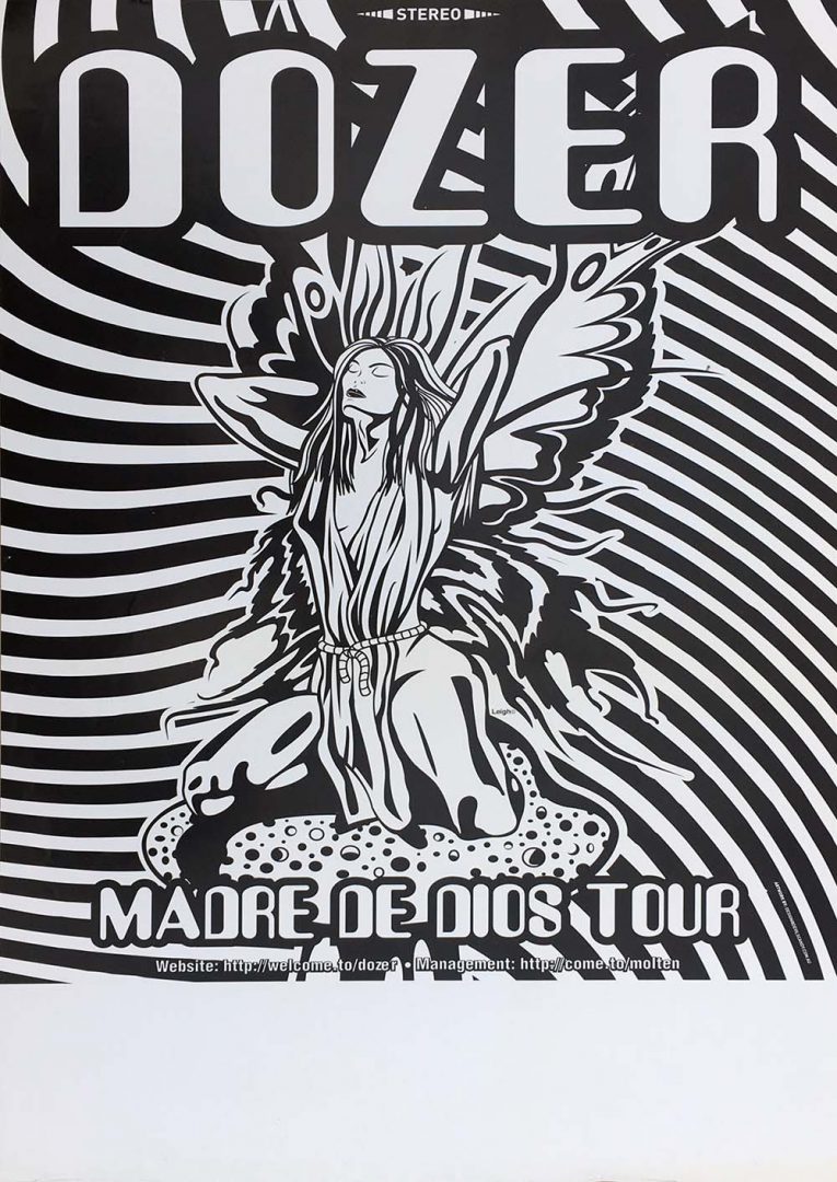 Madre De Dios Tour Blank Show / Gig Promo Poster