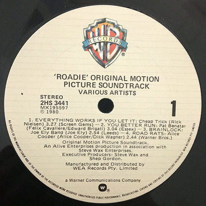 Roadie (Original Motion Picture Sound Track)